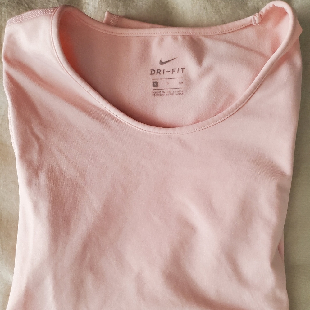 Pink Nike Long Sleeve Shirt